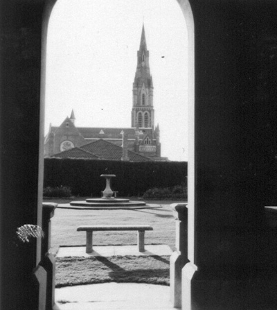 St Cuthbert's Presbyterian church-Brighton-spire view