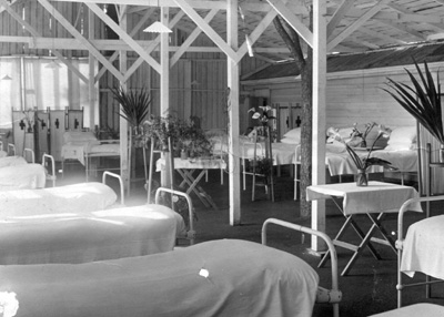 Drill hall-Wilson Recreation reserve-emergency hospital-Brighton