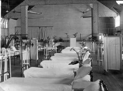 Drill hall-Wilson Recreation reserve-emergency hospital-Brighton