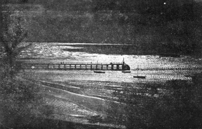 Hampton pier-moonlight effect