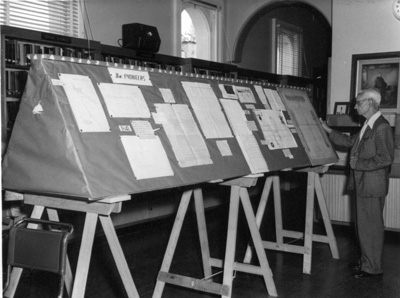 Brighton centenary-Exhibition of books, documents and pictures at Brighton Library.