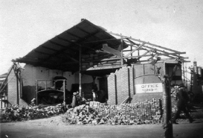 J.A Grant's hay and corn store-Well st-Brighton-Cyclone damage