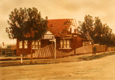 Cyclone damage-Brighton