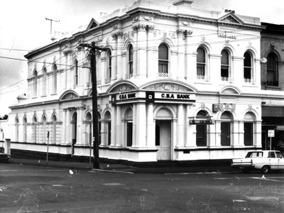 Commercial bank of Australia, Bay Street, Brighton