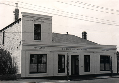 F.D Beck & Son's building-Bay St-Brighton