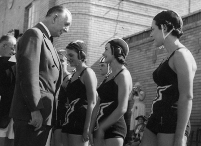 Centenary 1959-Aquatic carnival-Lifesaving display-Middle Brighton baths