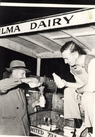 [Ilma Dairy cart]