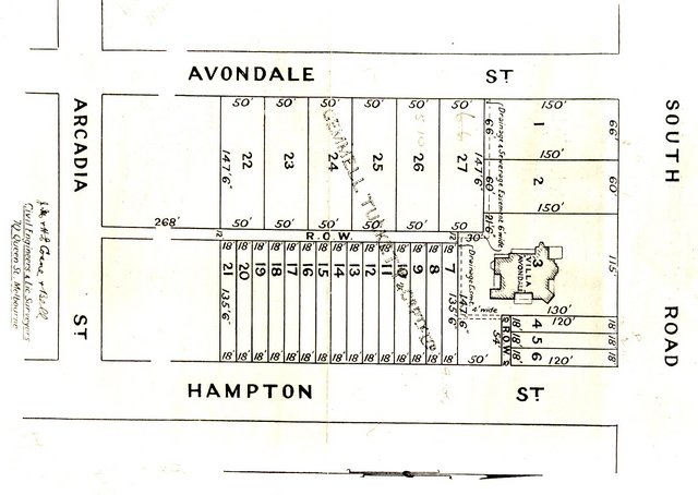 Hampton Street - South Road - Subdivision - Brighton