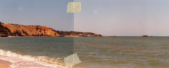 Red Bluff and Half Moon Bay, Black Rock
