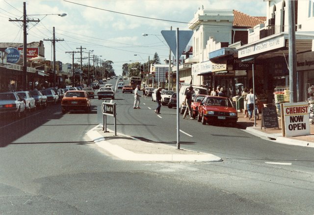 Bluff Road looking north, Black Rock