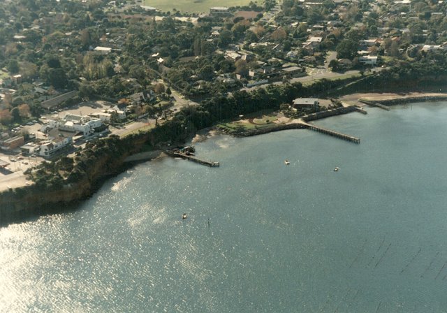 Beaumaris Bay - aerial view