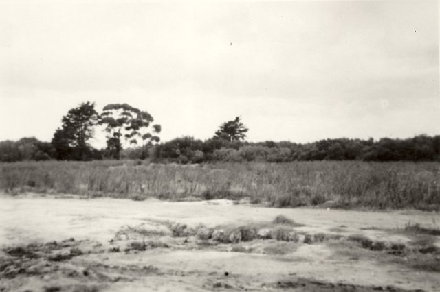 Library and Community Centre site prior to building, Beaumaris