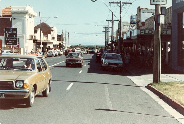Bluff Road, looking south - Black Rock