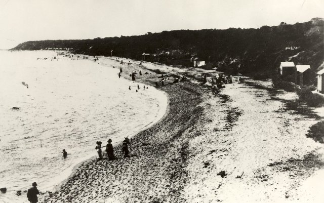 The beach at Black Rock, Victoria