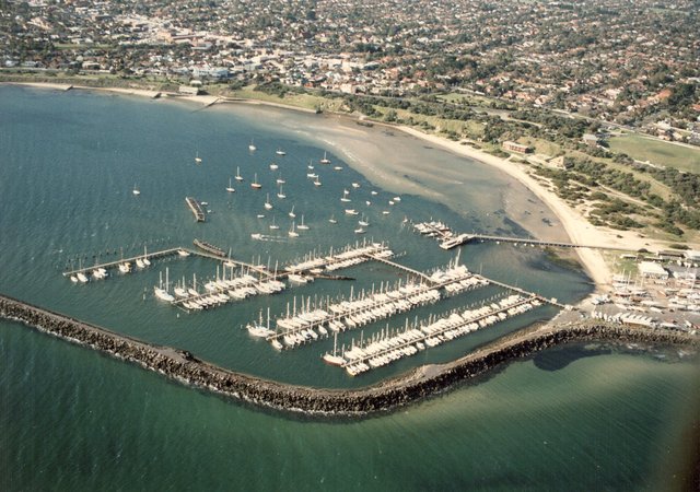 Boat and yacht marina, Sandringham