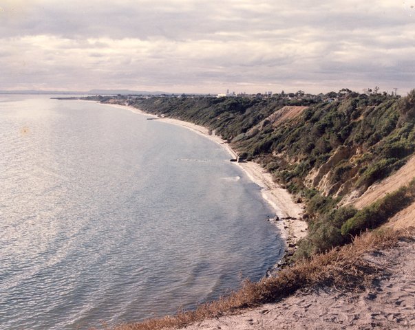 Looking north from Red Bluff, Sandringham
