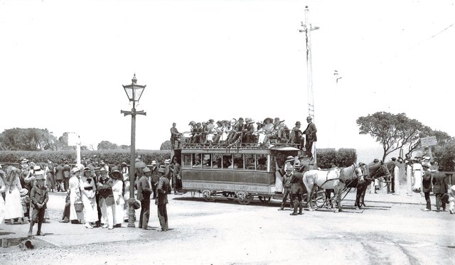 Beaumaris tram at Sandringham