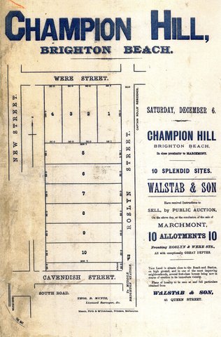 Champion Hill, Brighton Beach