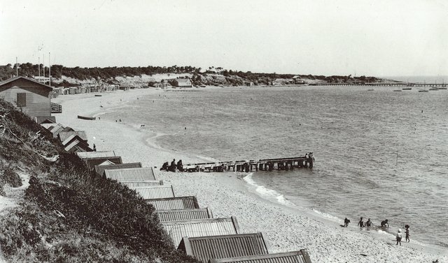 The beach, Hampton