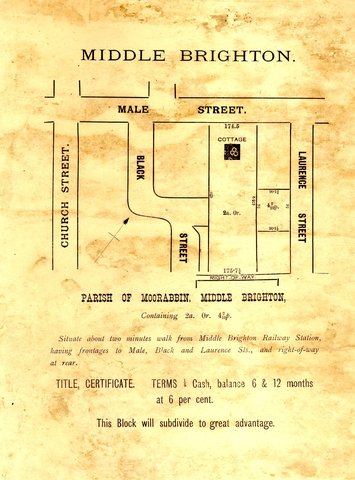 Two acre block for sale, Middle Brighton