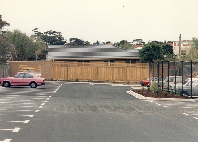 Car park, Hampton Post Office