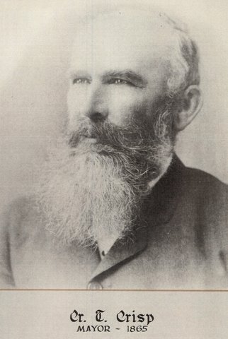 Cr T. Crisp, Mayor of Brighton