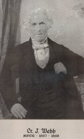 Cr J. Webb, Mayor of Brighton