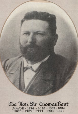 The Hon Sir Thomas Bent, Mayor of Brighton