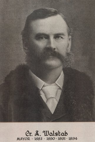 Cr A. Walstab, Mayor of Brighton