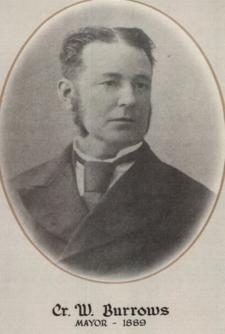 Cr W. Burrows, Mayor of Brighton