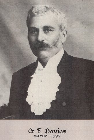 Cr F. Davies, Mayor of Brighton