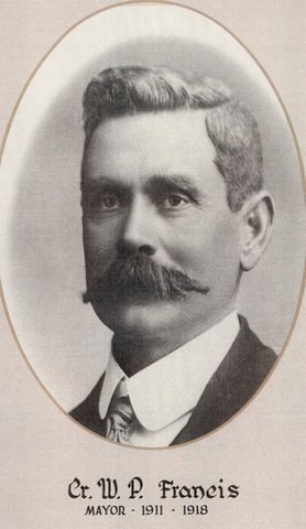 Cr W.P. Francis, Mayor of Brighton