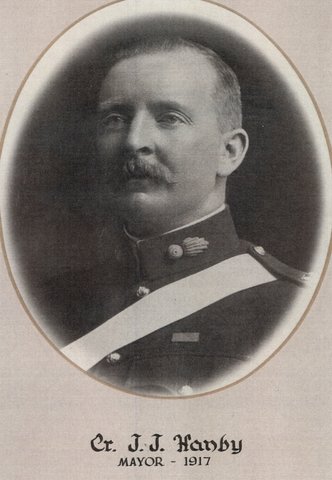 Cr J.J. Hanby, Mayor of Brighton