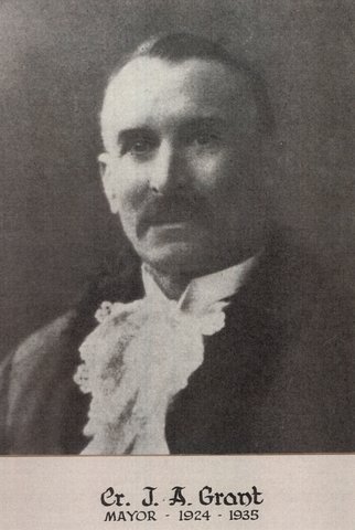 Cr J.A. Grant, Mayor of Brighton