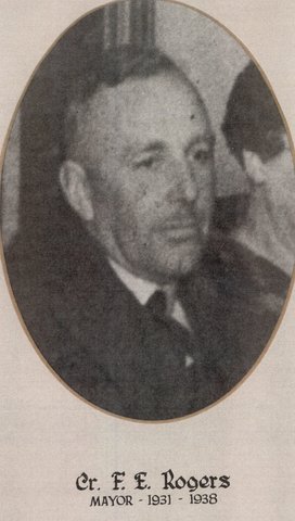 Cr F.E. Rogers, Mayor of Brighton