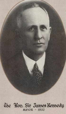 The Hon. Sir James Kennedy, Mayor of Brighton