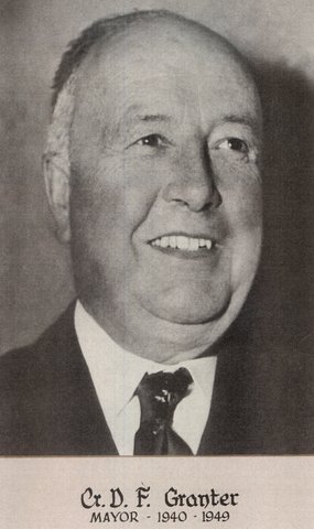 Cr D.F. Granter, Mayor of Brighton