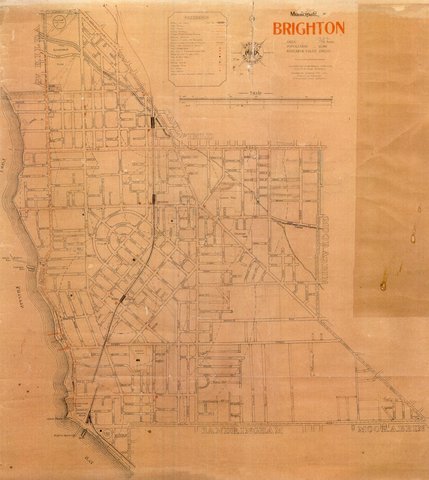 Map of the Municipality of Brighton