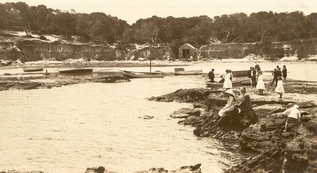 Low tide at Black Rock