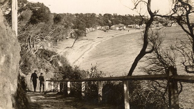 Ramp to beach, Black Rock