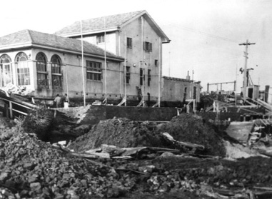 Brighton Beach Baths repair works