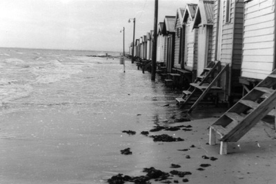 King tide at Dendy St beach, no. 4