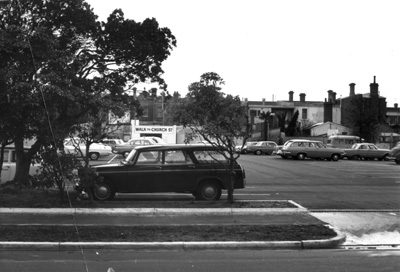 Well St parking serving Church St Brighton