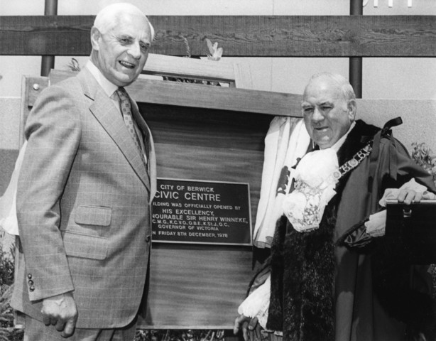 Opening of City of Berwick Civic Centre