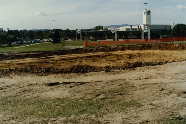 Narre Warren Library - excavation works 