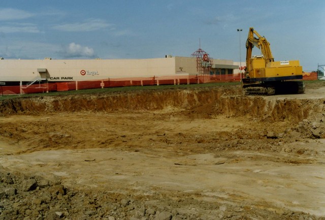 Narre Warren Library - excavation works 