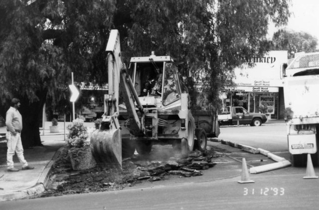 Road works High Street Berwick