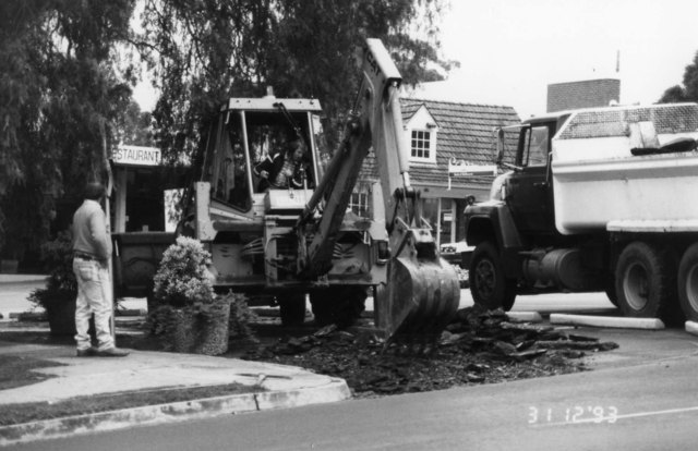 Road works High Street Berwick