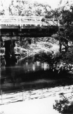 Bridge over the Cardinia Creek at Soldiers Road Beaconsfield