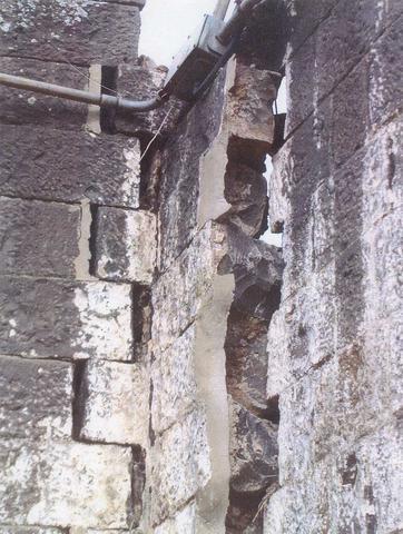 Pentridge - collapsed wall